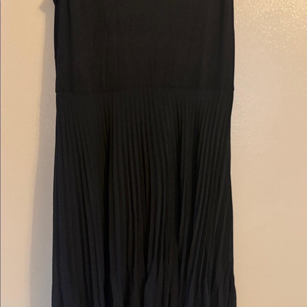 See You Monday Black V-Neck Spaghetti Strap Midi Dress - Picture 5 of 7